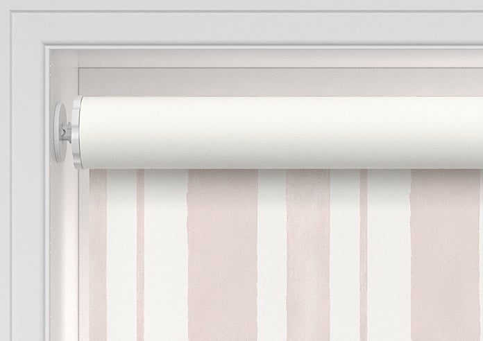Shabby Chic by Rachel Ashwell Watercolour Stripe (Blackout), Blush - Twist&Fit Roller Blind - Image 9